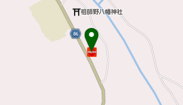 岩屋ダムSS / 高木石油店の地図画像