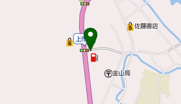 金山上市場SS / 山口石油(株)の地図画像