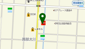 Dr.Drive セルフ茜部大川店 / 岐阜日石(株)の地図画像