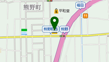 西濃SS / セルフ石油(株)の地図画像