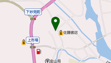 金山SS / 山口石油(株)の地図画像