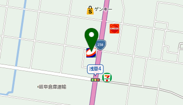 セルフステーション大垣 / コスモ石油販売(株)の地図画像