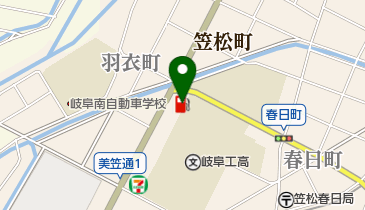 笠松中央SS / (株)大兵商店の地図画像