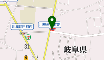 川島町第二SS / 川島石油(有)の地図画像