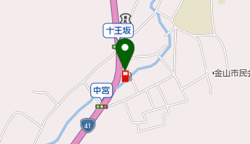 金山SS / (有)金山昭石の地図画像