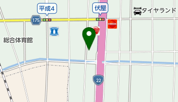 名岐バイパス岐阜SS / リョーワ石油(株)の地図画像