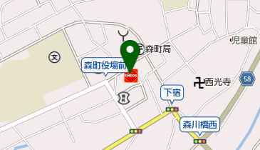 森町SS / (有)鈴木石油の地図画像