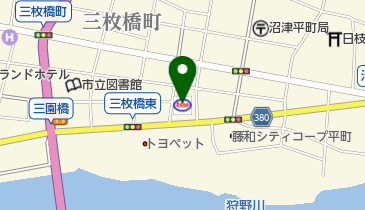 沼津東SS / (株)中島の地図画像