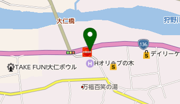 大仁橋SS / (株)ナガクラの地図画像