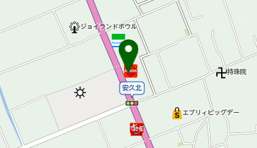 西武三島南SS / (株)遠藤商店の地図画像