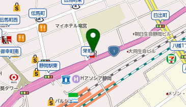 静岡SS / (株)ENEOSウイングの地図画像