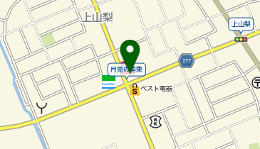 セルフ上山梨SS / (株)ENEOSウイングの地図画像