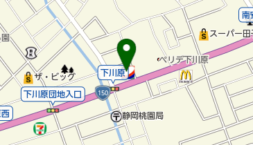 南安倍川SS / 静岡石油(株)の地図画像