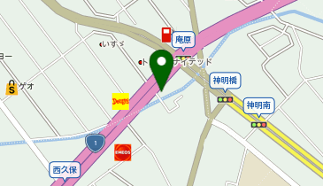 カーケアセルフイハラSS / 静岡シェル石油販売(株)の地図画像