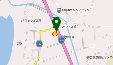 松崎SS / 松崎石油(株)の地図画像