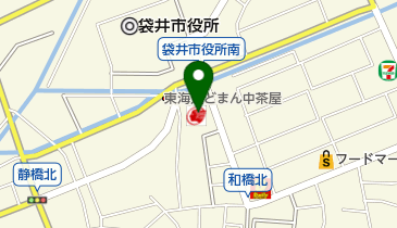 袋井SS / (株)太洋油脂の地図画像