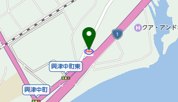 興津SS / 土屋燃料(株)の地図画像