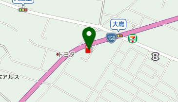 大島SS / 八木石油(株)の地図画像