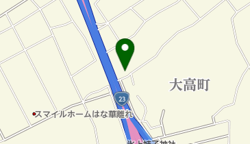 大高インターSS / 中川物産(株)の地図画像