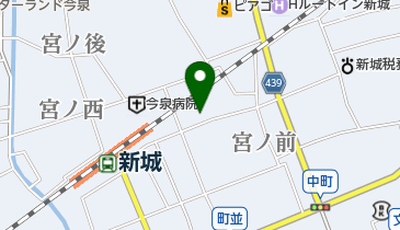 新城駅前SS / (株)しんせきの地図画像