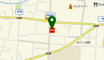 QS木曽川SS / (有)豊徳石油店の地図画像