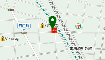 菰口SS / (株)桑名屋の地図画像