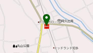 知多中部SS / (有)マルカ櫻屋商店の地図画像