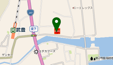 ハロー武豊SS / (株)タガヤの地図画像