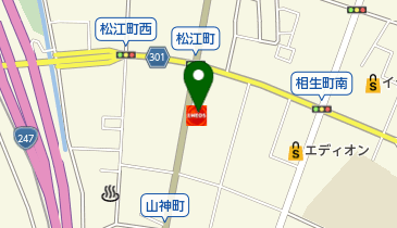 新川町SS / 山宗石油(株)の地図画像