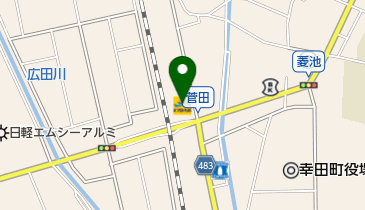 幸田SS / 三浦石油店の地図画像