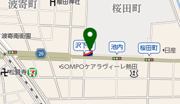 池内町SS / 山弥石油(株)の地図画像