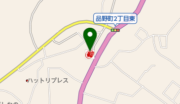 品野SS / 三幸石油(株)の地図画像