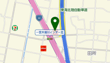 ルート22木曽川インターTS / (株)ENEOSウイングの地図画像