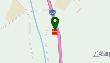 五郷SS / 駒中石油店の地図画像