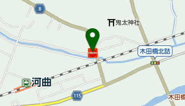 木田SS / 広田石油店の地図画像