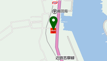 鳥羽海岸通SS / (株)柴山芳之助商店の地図画像