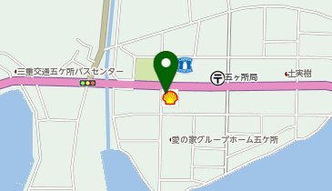 五ケ所SS / (有)ヒロ石油の地図画像