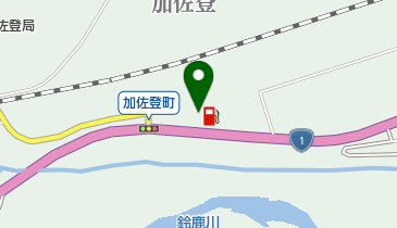 鈴鹿給油所 / (株)トレジャーシステムの地図画像