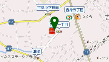 守山SS / 旭オイル(株)の地図画像