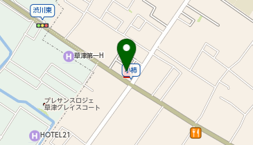 セルフステーション栗東小柿 / (株)伊藤佑の地図画像