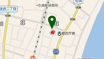 今津駅前SS / (株)松本石油の地図画像