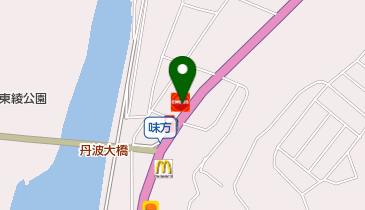 綾部SS / 中村石油(株)の地図画像