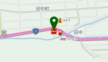 マイプラザ舞鶴SS / 中村石油(株)の地図画像