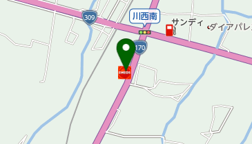 甲田SS / 関西和光(株)の地図画像