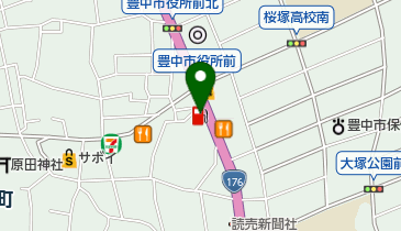 豊中SS / (有)福盛興産の地図画像