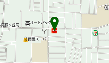 西山本SS / 日和石油店の地図画像