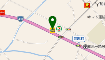 和泉SS / 横田石油(株)の地図画像