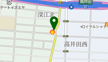 深江北SS / 深江石油店の地図画像
