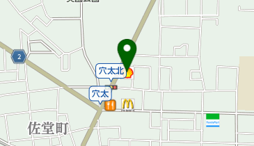 八尾北SS / 檀上石油(株)の地図画像