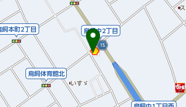 鳥飼SS / 京神石油(株)の地図画像